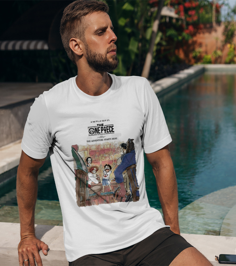 The One Piece Adventure Starts Here East Blue Remake By WIT Studio On Netflix February 2027 T-Shirt