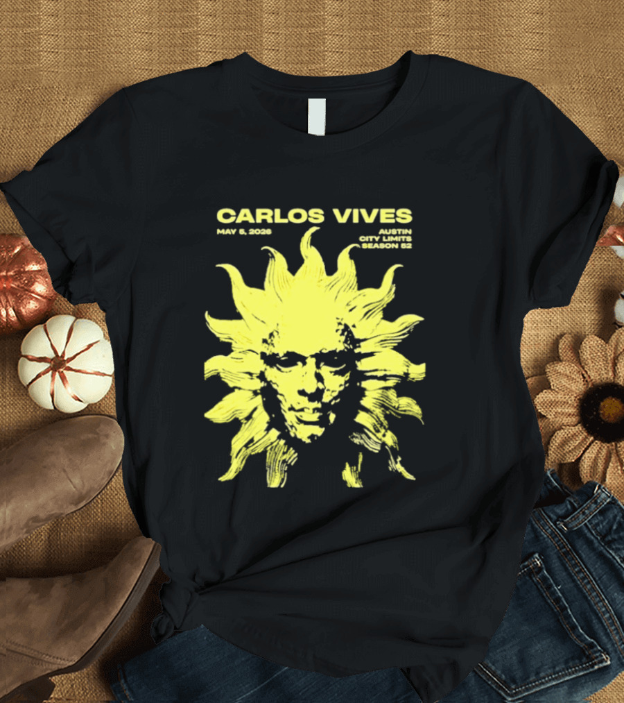 Carlos Vives May 6 2023 Austin City Limits Music Festival Austin TX Season 52 T-Shirt