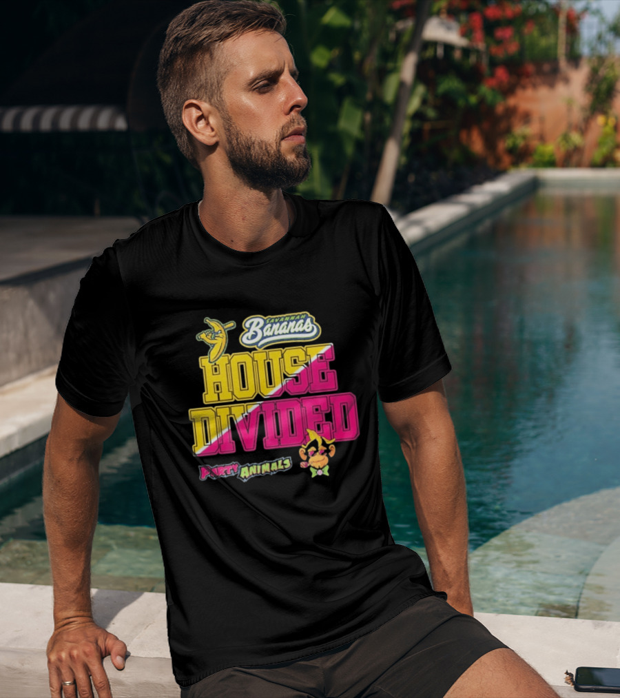Savannah Bananas House Divided Party Animals T-Shirt