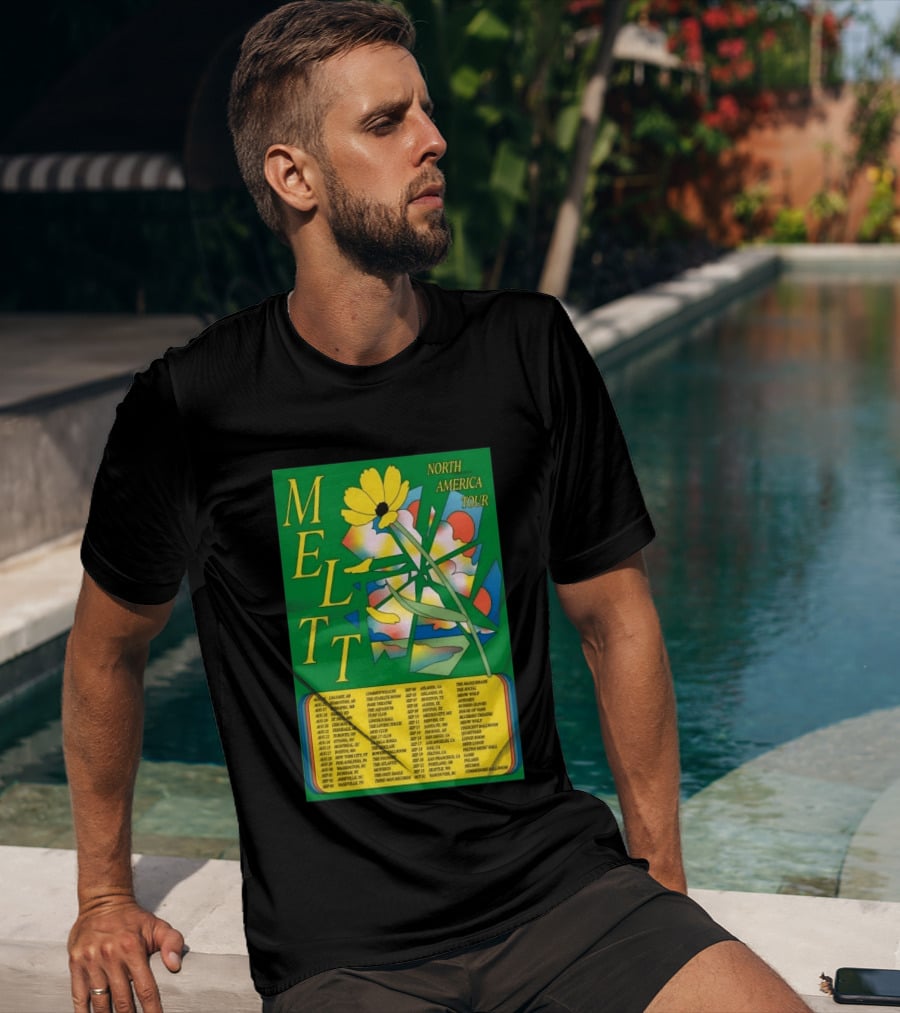 MELTT North America Tour 26 With Flower T-Shirt
