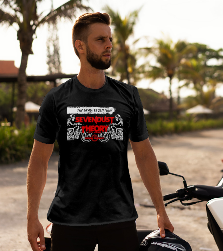 Sevendust Theory The Dead Seven Tour Return To Dust 2026 T-Shirt