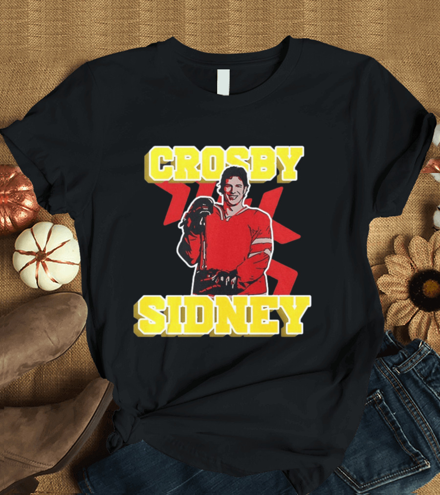 Crosby Sidney Pittsburgh Penguins Hockey NHL Legend T-Shirt