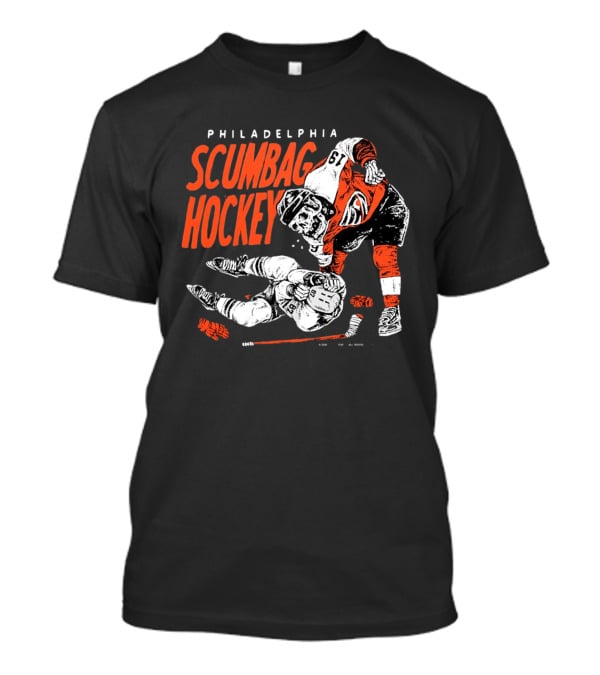 Philadelphia Scumbag Hockey Philadelphia Flyers T-Shirt