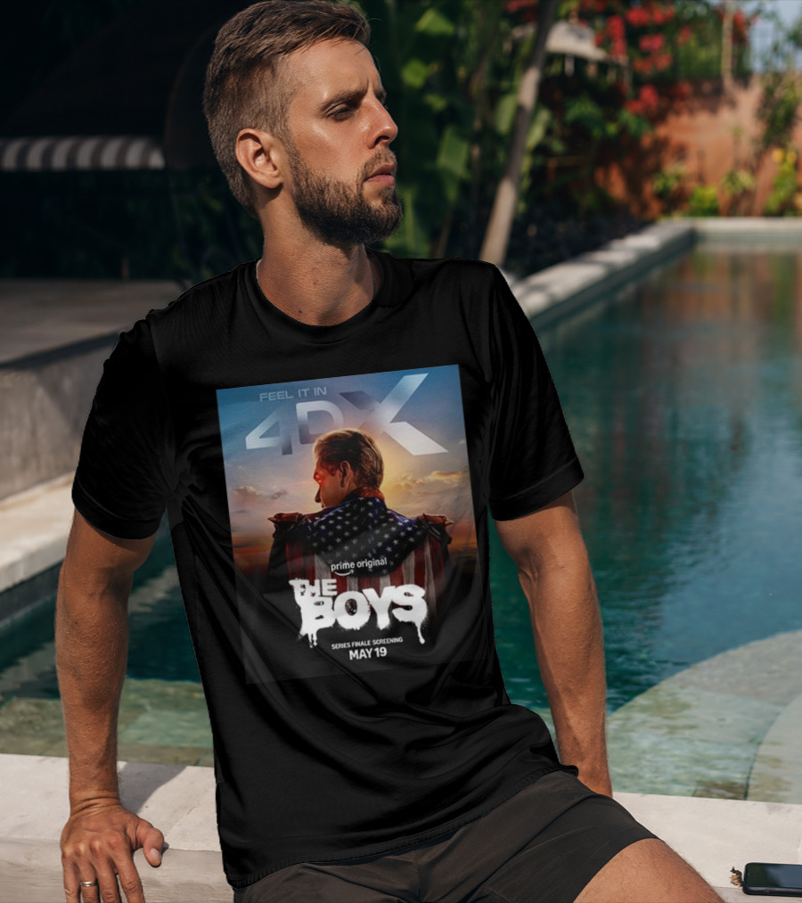 Feel It In 4DX The Boys Prime Original Series Finale Screening May 19 T-Shirt