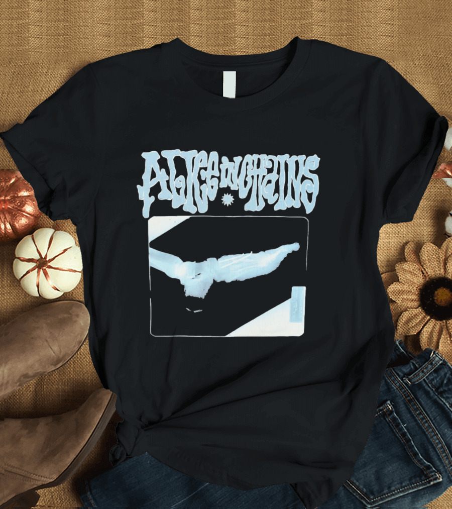 Alice In Chains X Ray Arm Elbow Skeleton Image T-Shirt