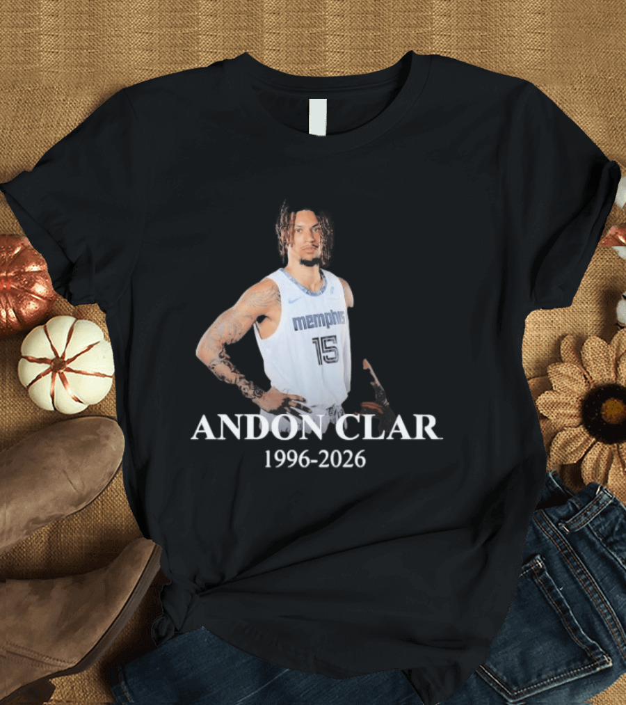 Andon Clar 1996 2026 Memphis 15 T-Shirt