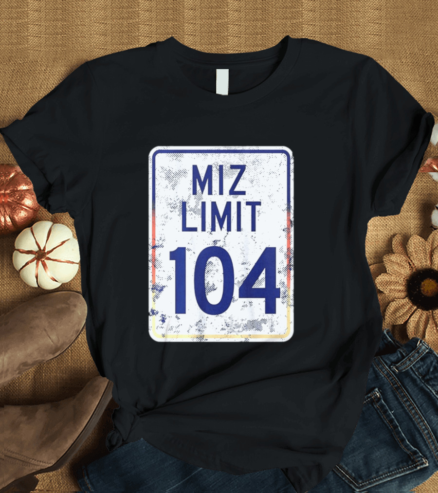Miz Limit 104 Jacob Misiorowski Milwaukee Brewers T-Shirt