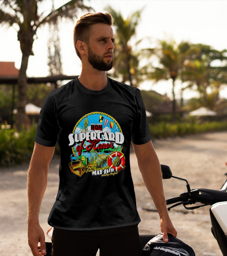 Ring Of Honor ROH Supercard Of Honor May 15th 2026 Salisbury Maryland Event Friday T-Shirt
