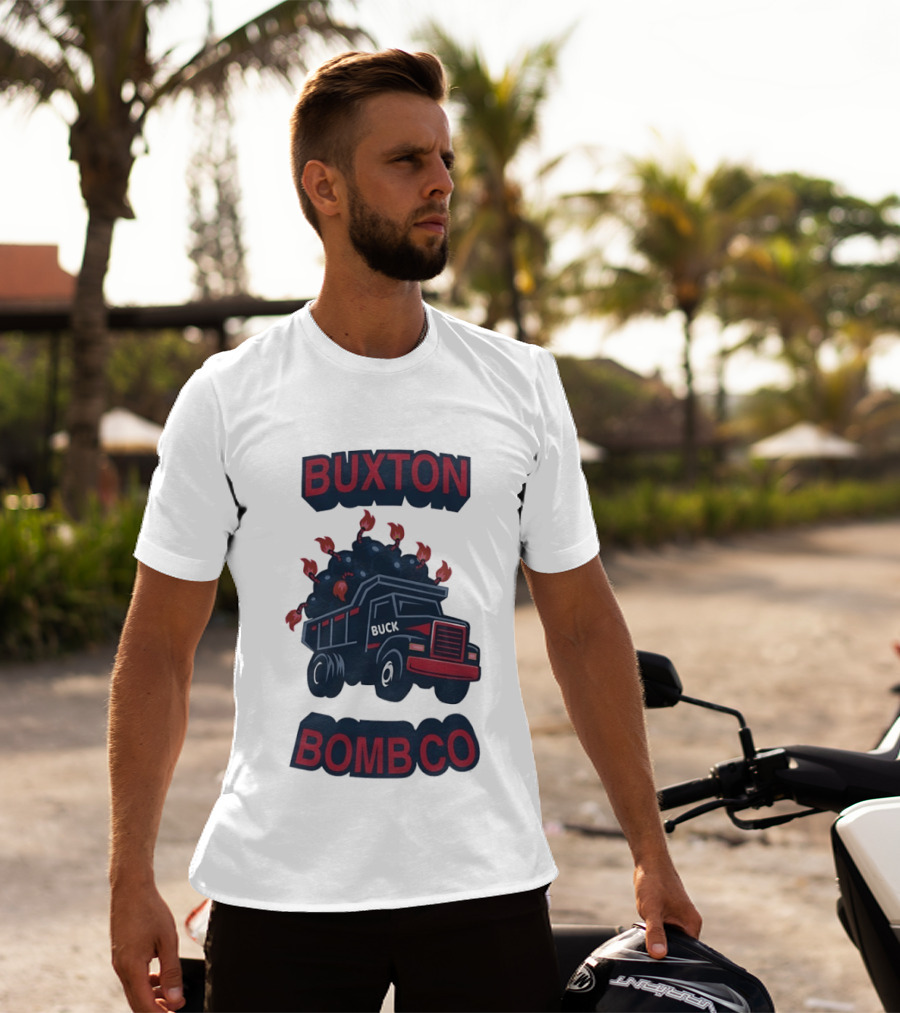 Buxton Bomb Co Buck Truckin' Explosive Truck T-Shirt