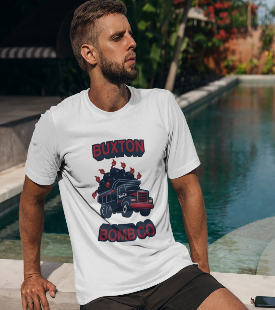 Buxton Bomb Co Buck Truckin' Explosive Truck T-Shirt