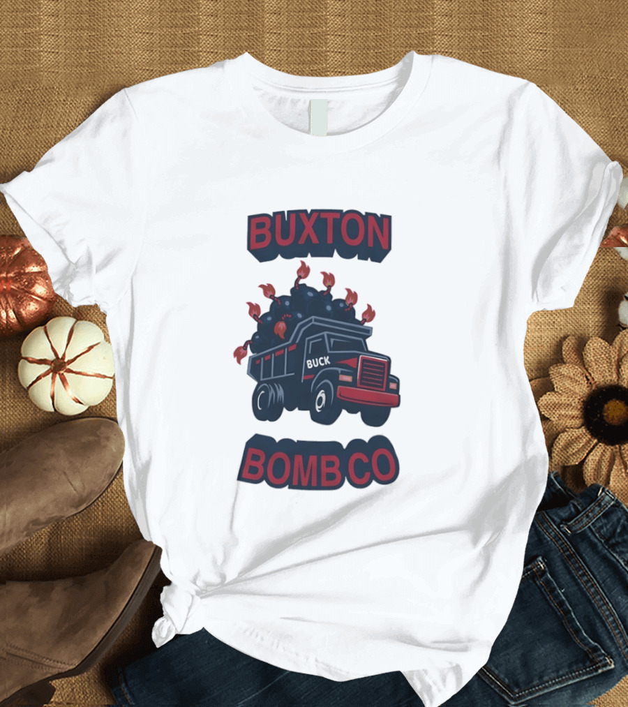 Buxton Bomb Co Buck Truckin' Explosive Truck T-Shirt