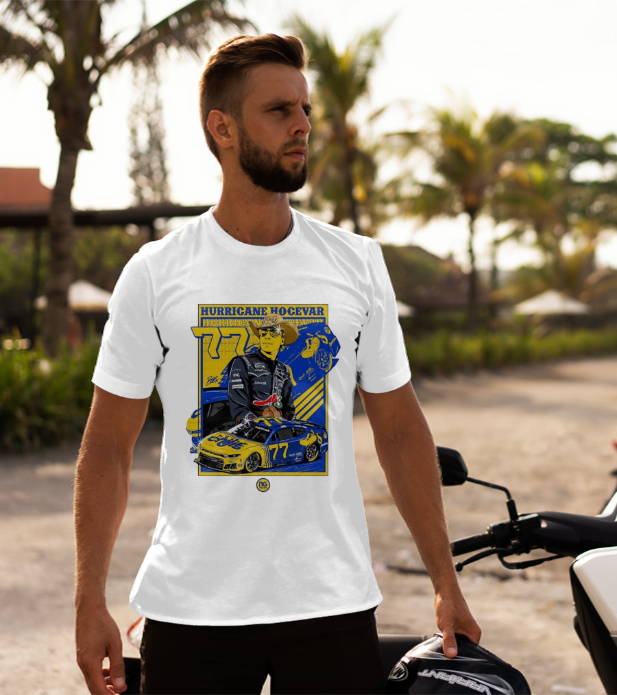 Hurricane Hocevar 77 Chili's Spire Motorsports NASCAR Chevrolet Carson Hocevar T-Shirt