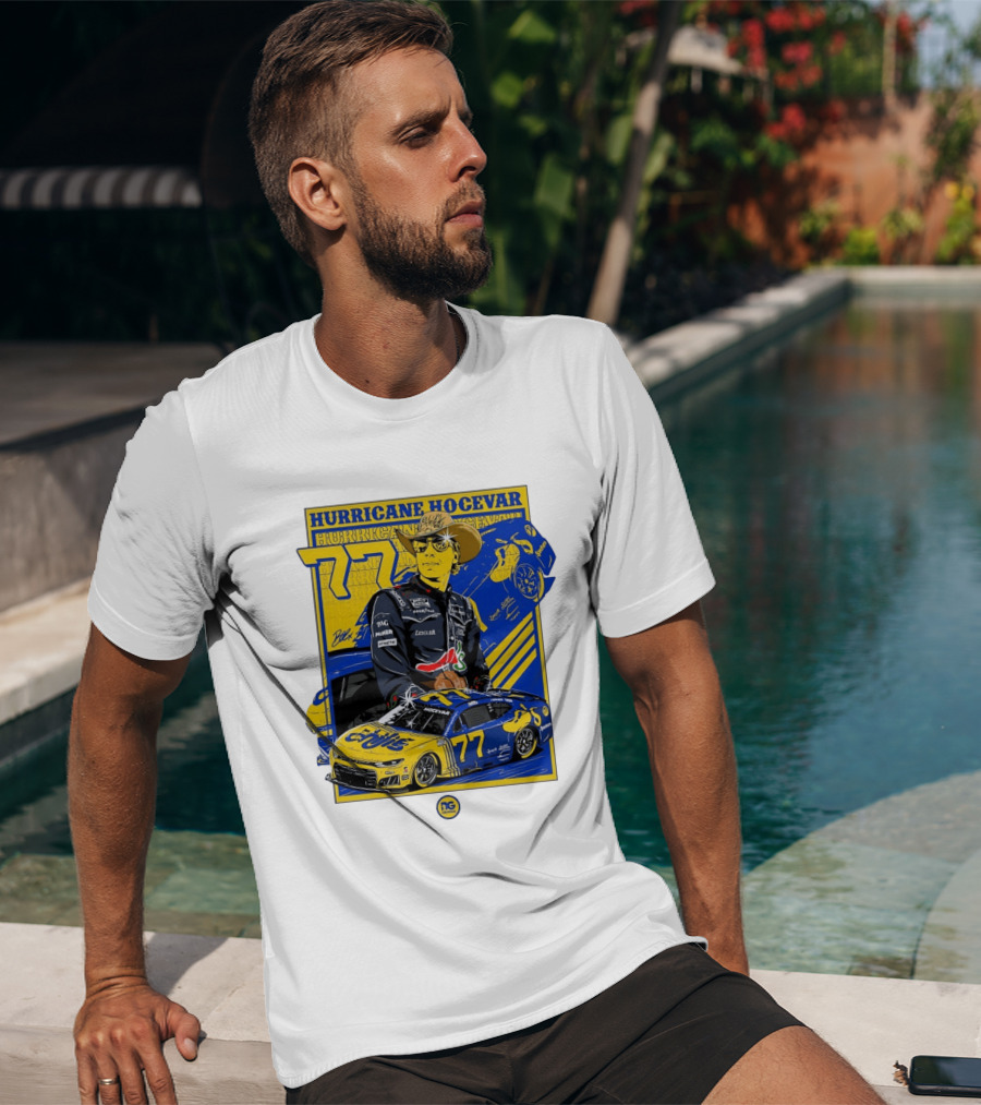 Hurricane Hocevar 77 Chili's Spire Motorsports NASCAR Chevrolet Carson Hocevar T-Shirt