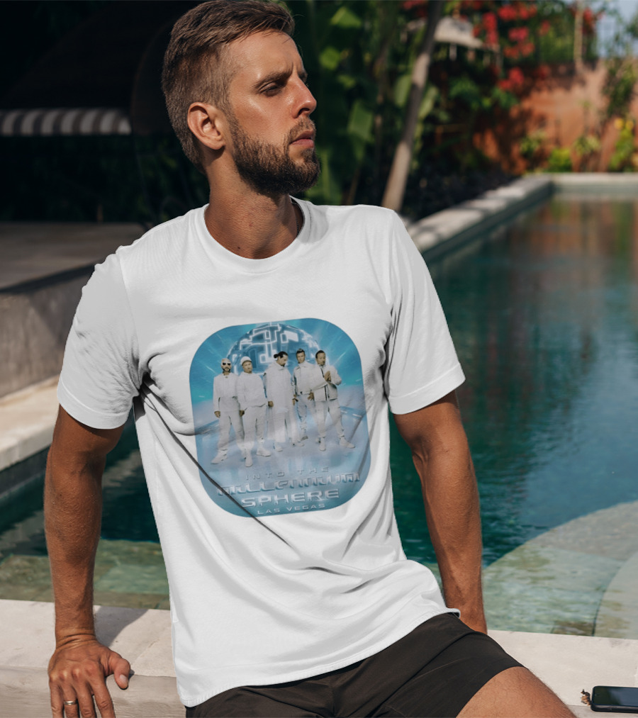 Backstreet Boys Into The Millennium Sphere Las Vegas 2026 T-Shirt
