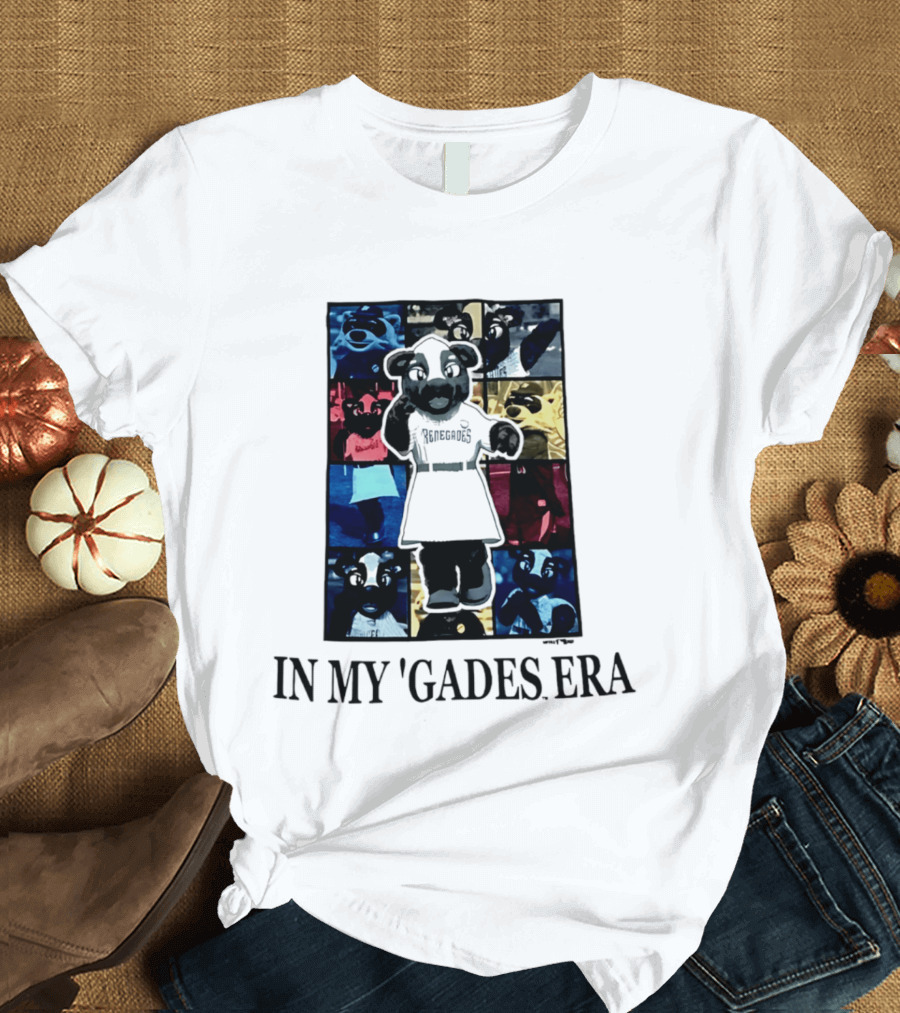 Hudson Valley Renegades Mascot Pop Art In My 'Gades Era T-Shirt