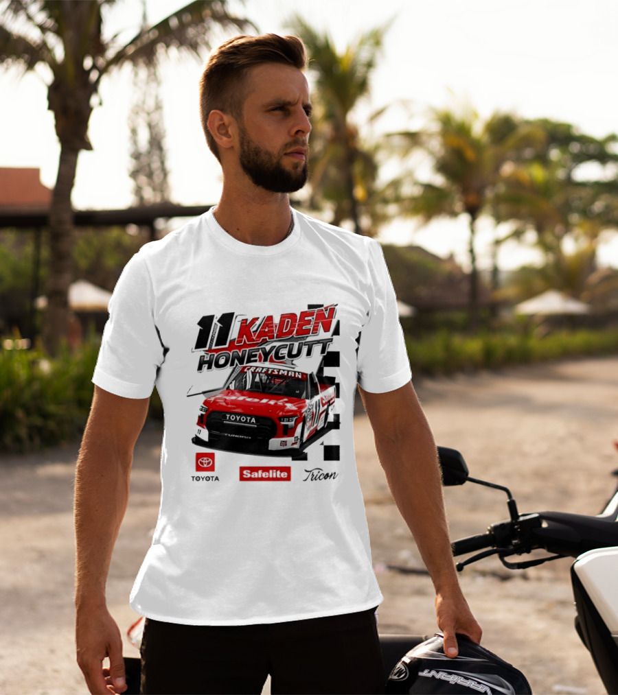 Kaden Honeycutt 11 Toyota Tundra TRICON Garage Racing Team T-Shirt
