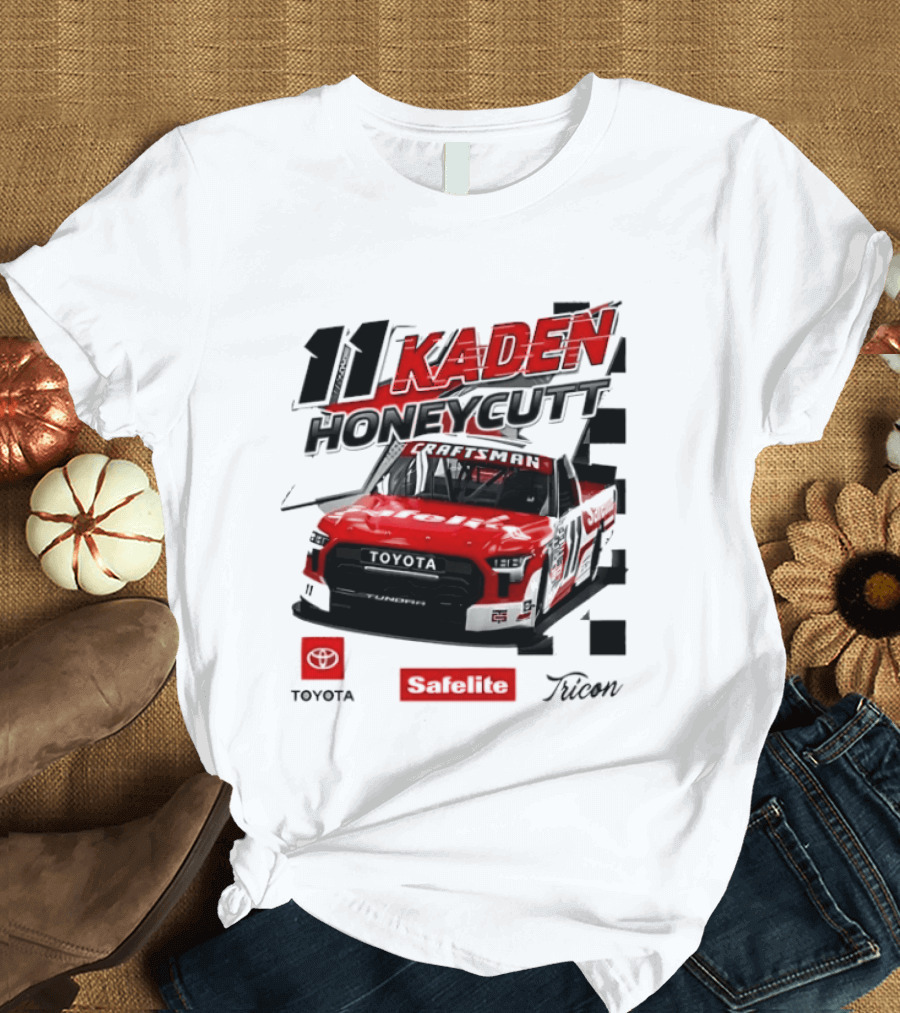 Kaden Honeycutt 11 Toyota Tundra TRICON Garage Racing Team T-Shirt