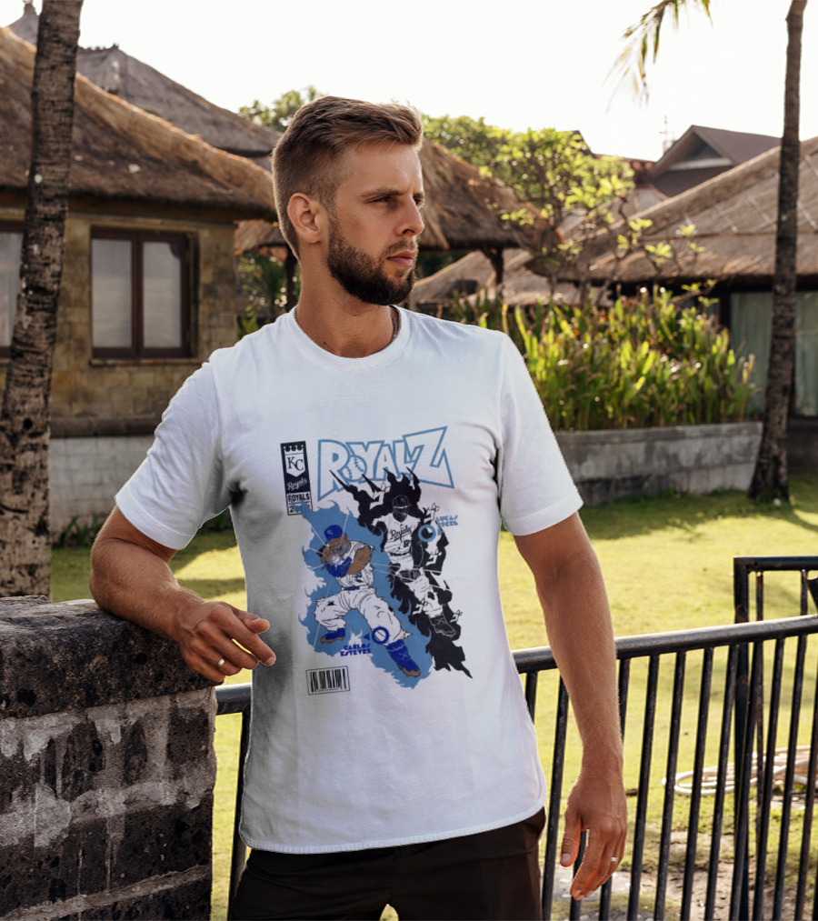 Royals Dragon Kamehameha Baseball Anime T-Shirt