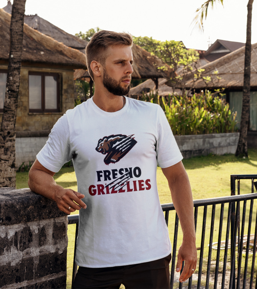 Fresno Grizzlies Growlifornia Bear Flag 2026 T-Shirt