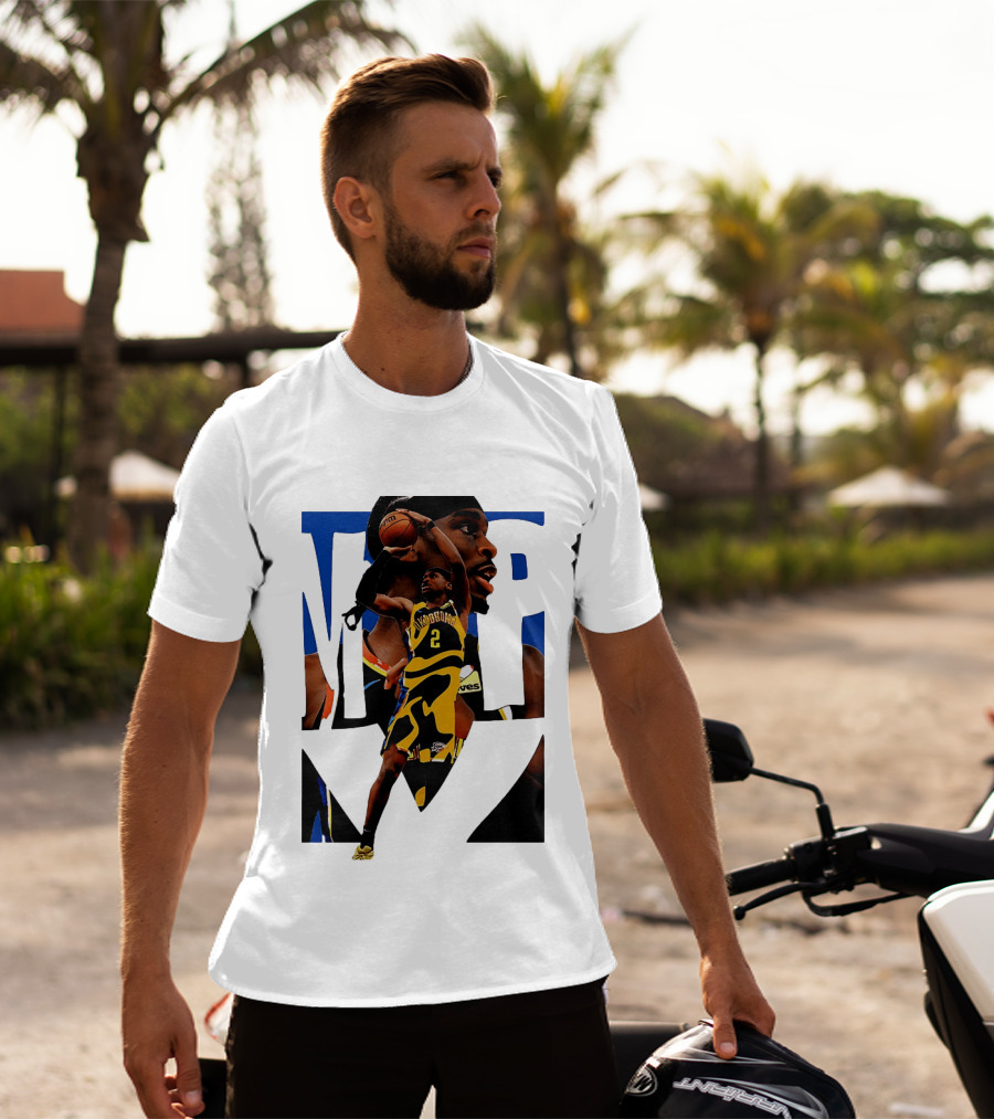 Shai Gilgeous Alexander 2 MVP Oklahoma City Thunder NBA Player Action T-Shirt