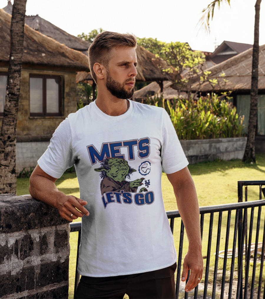 Mets Let's Go Yoda New Yorks Mets T-Shirt