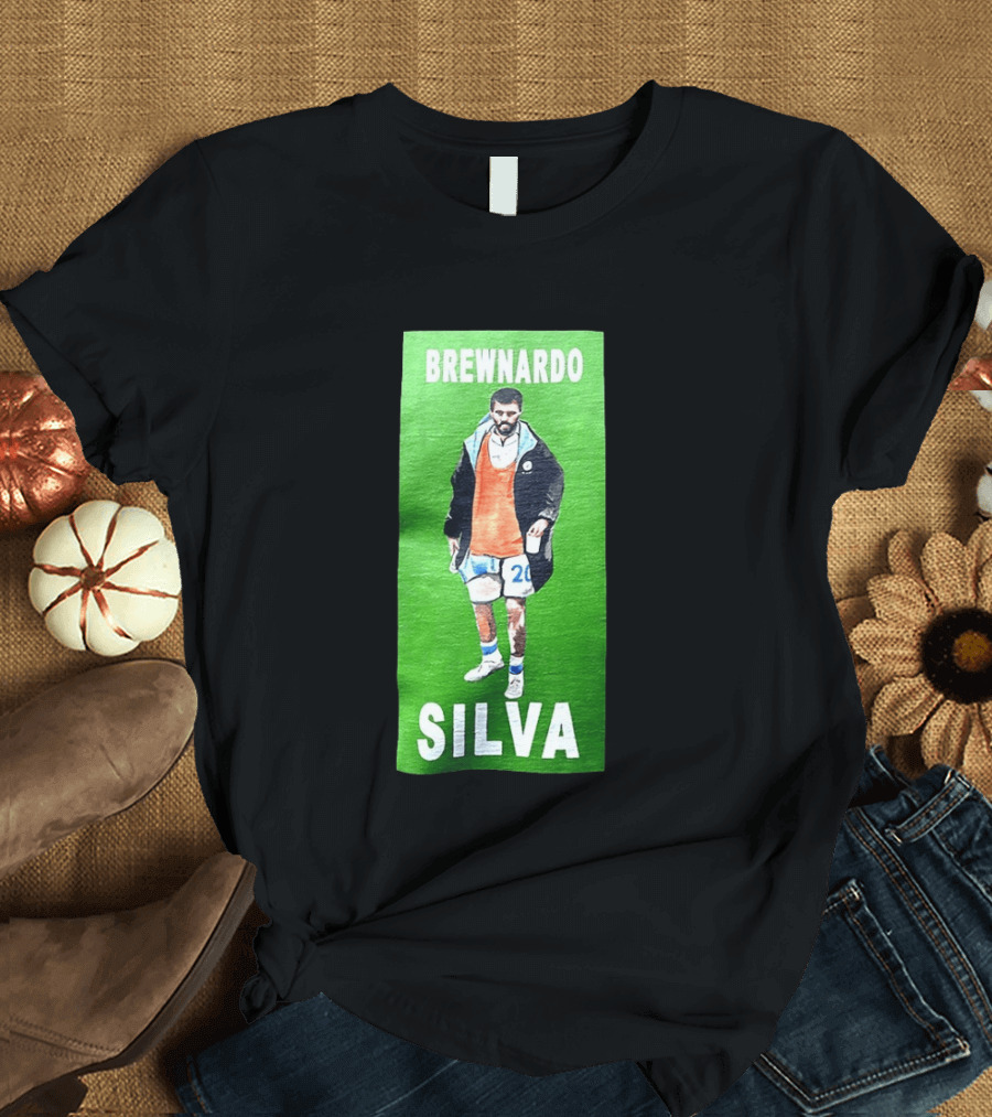 Brewnardo Silva Bernardo Silva Manchester City Football Star T-Shirt
