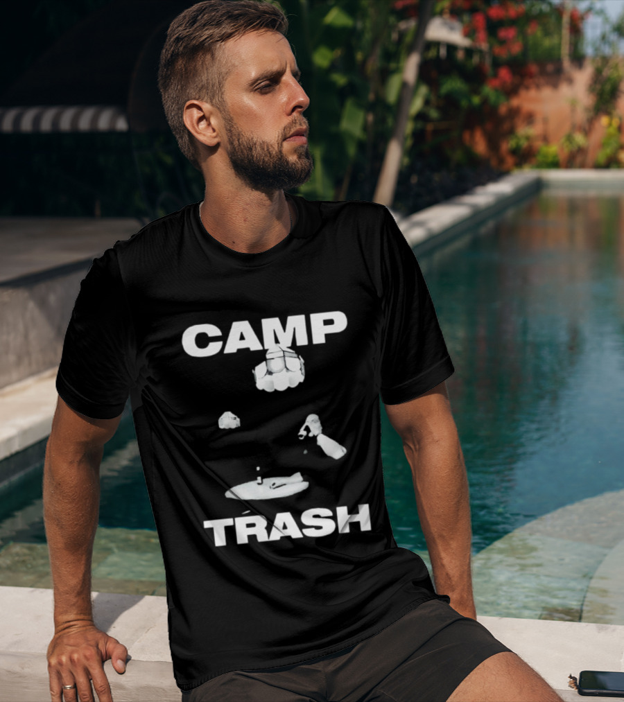 Camp Trash Water Splash Cousin Zach T-Shirt