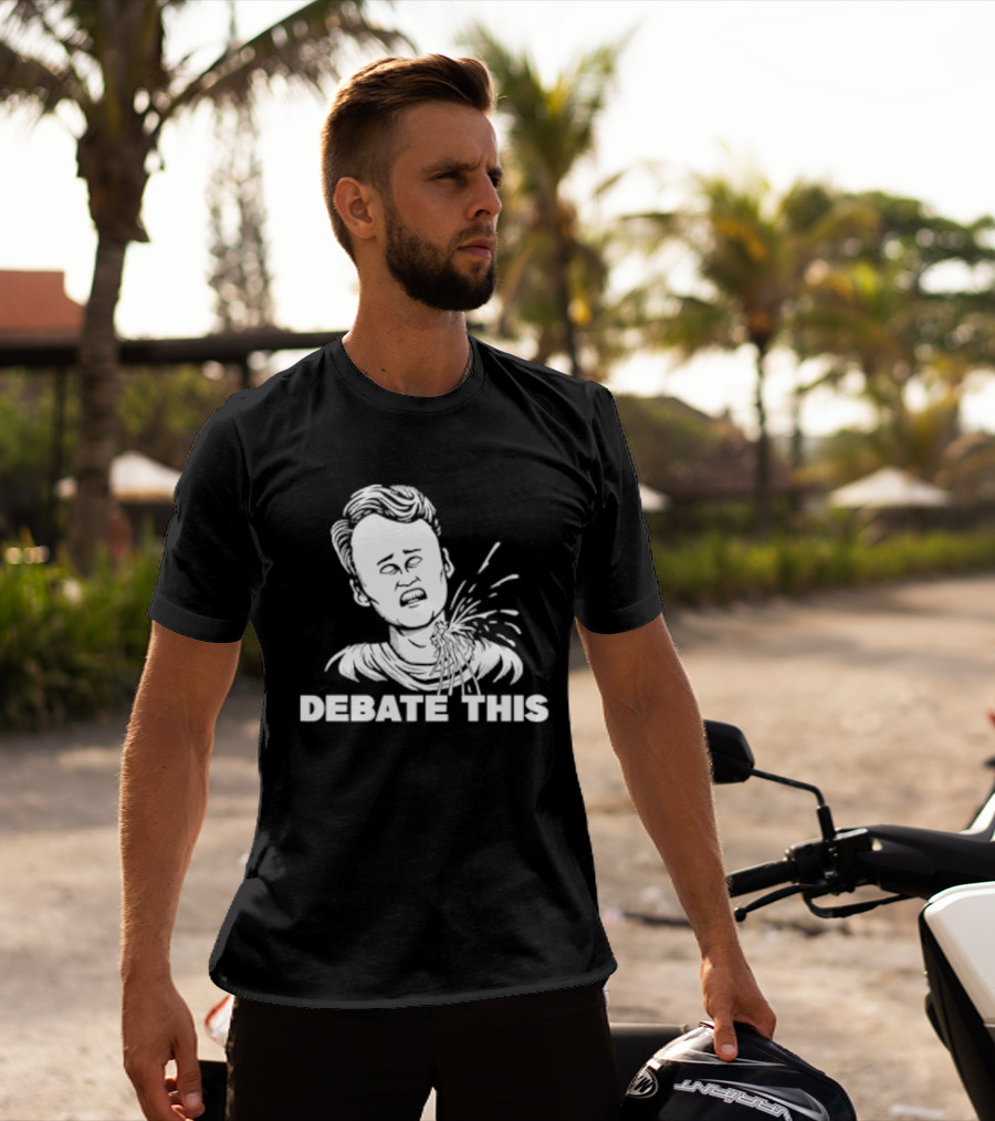 Charlie Kirk Debate This Explosion Head T-Shirt