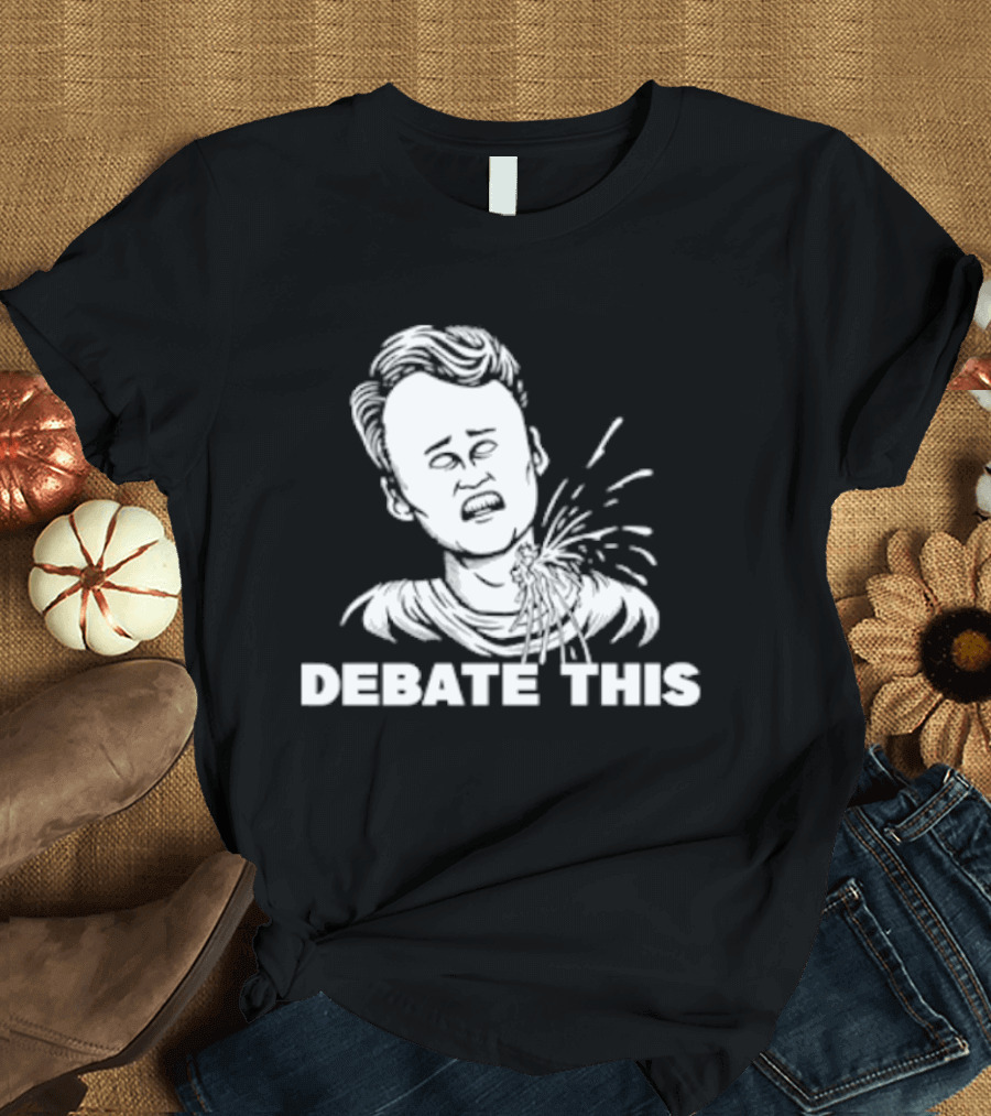 Charlie Kirk Debate This Explosion Head T-Shirt