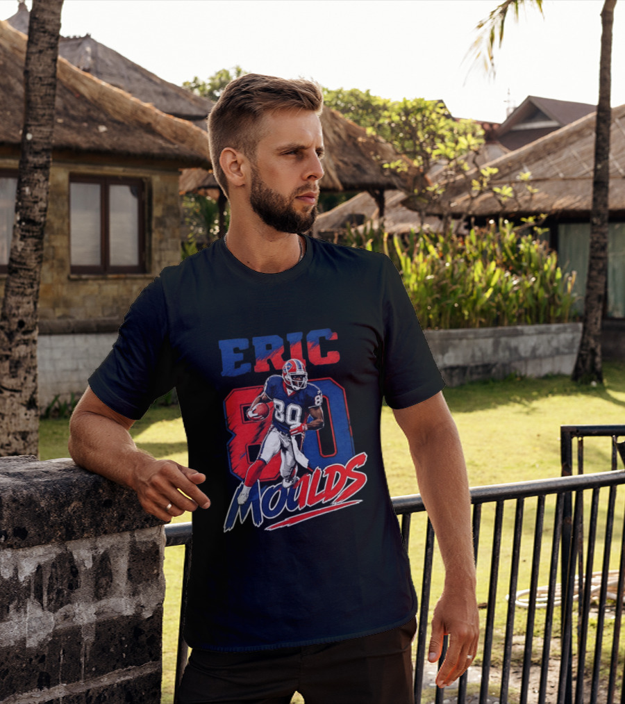 Eric Moulds 80 Buffalo Bills Football Legend T-Shirt