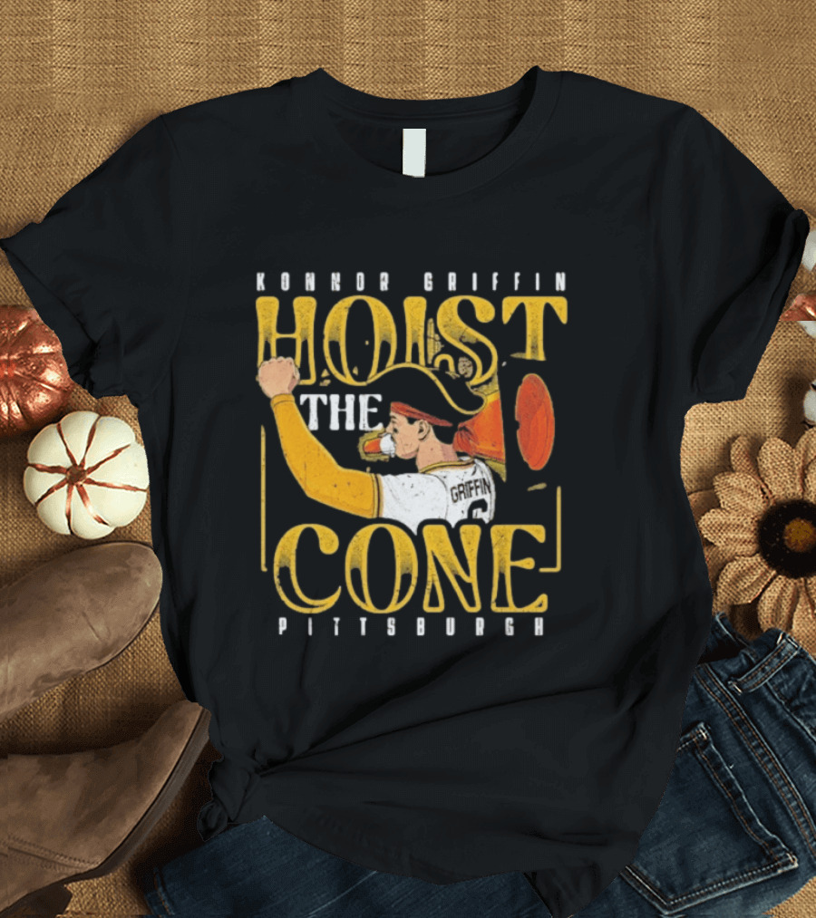 Konnor Griffin Hoist The Cone Pittsburgh T-Shirt