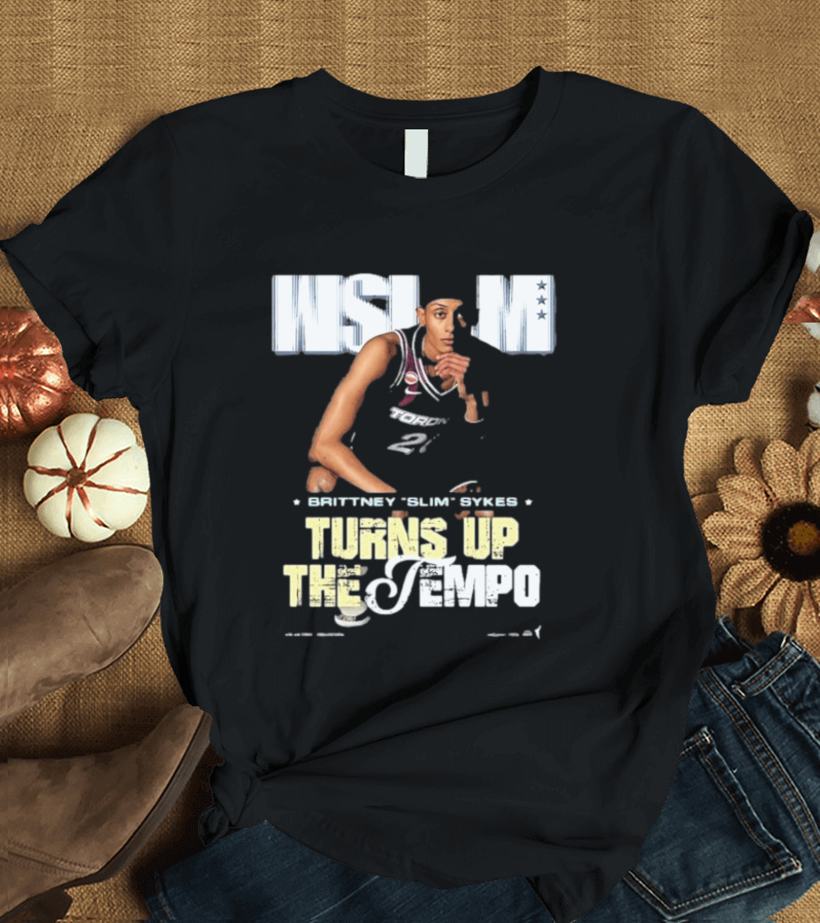 Slam 262 Brittney Slim Sykes Turns Up The Tempo T-Shirt