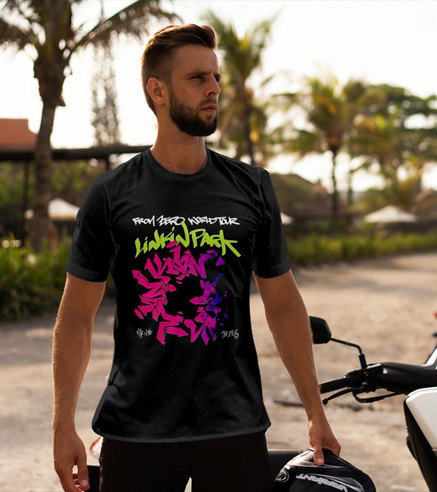 Linkin Park From Zero World Tour 2026 Graffiti T-Shirt