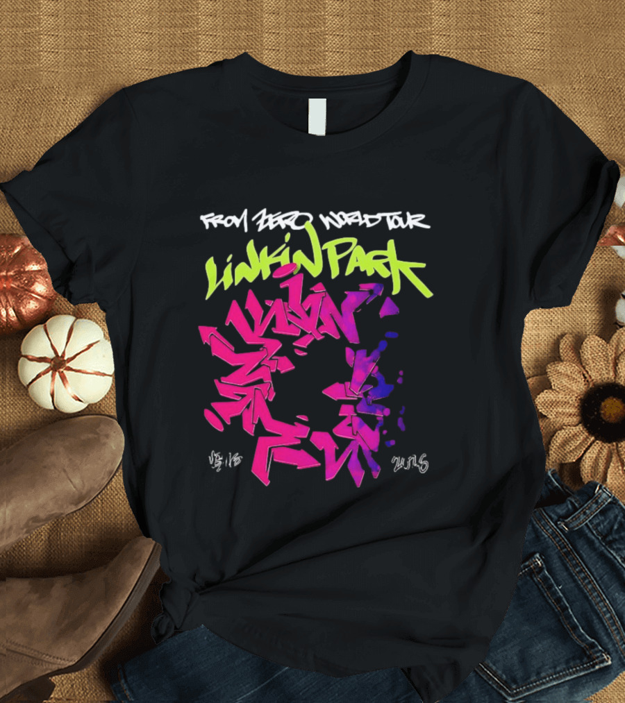Linkin Park From Zero World Tour 2026 Graffiti T-Shirt