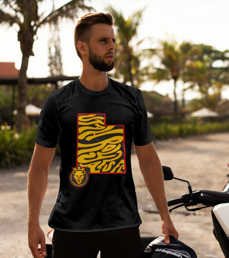 Utah Royals FC Groovy State Lion T-Shirt