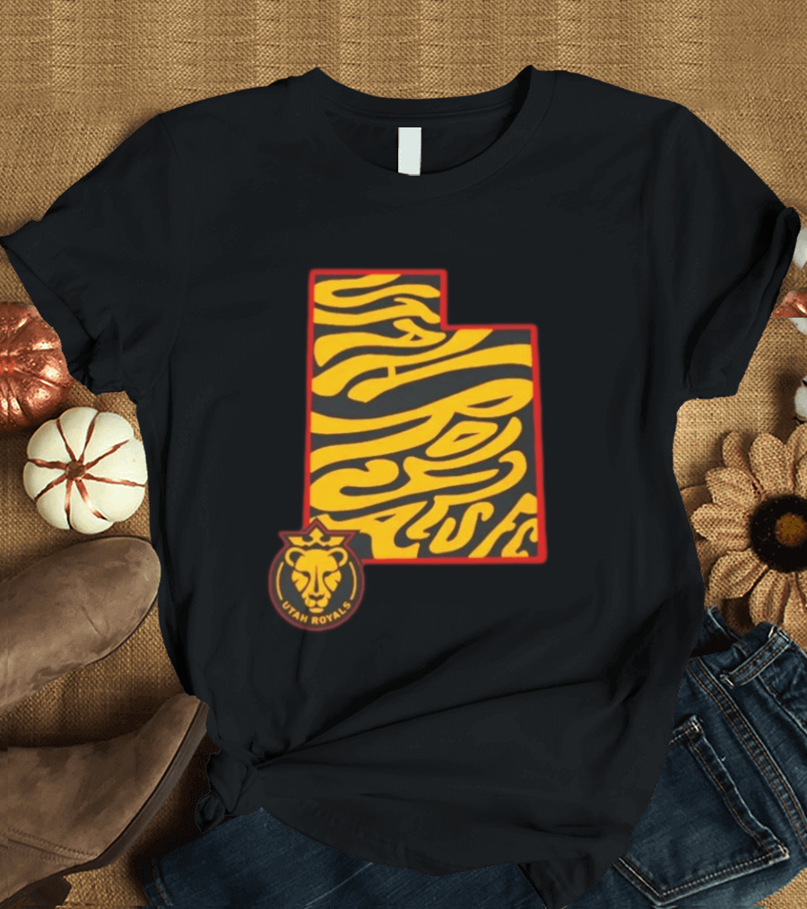 Utah Royals FC Groovy State Lion T-Shirt