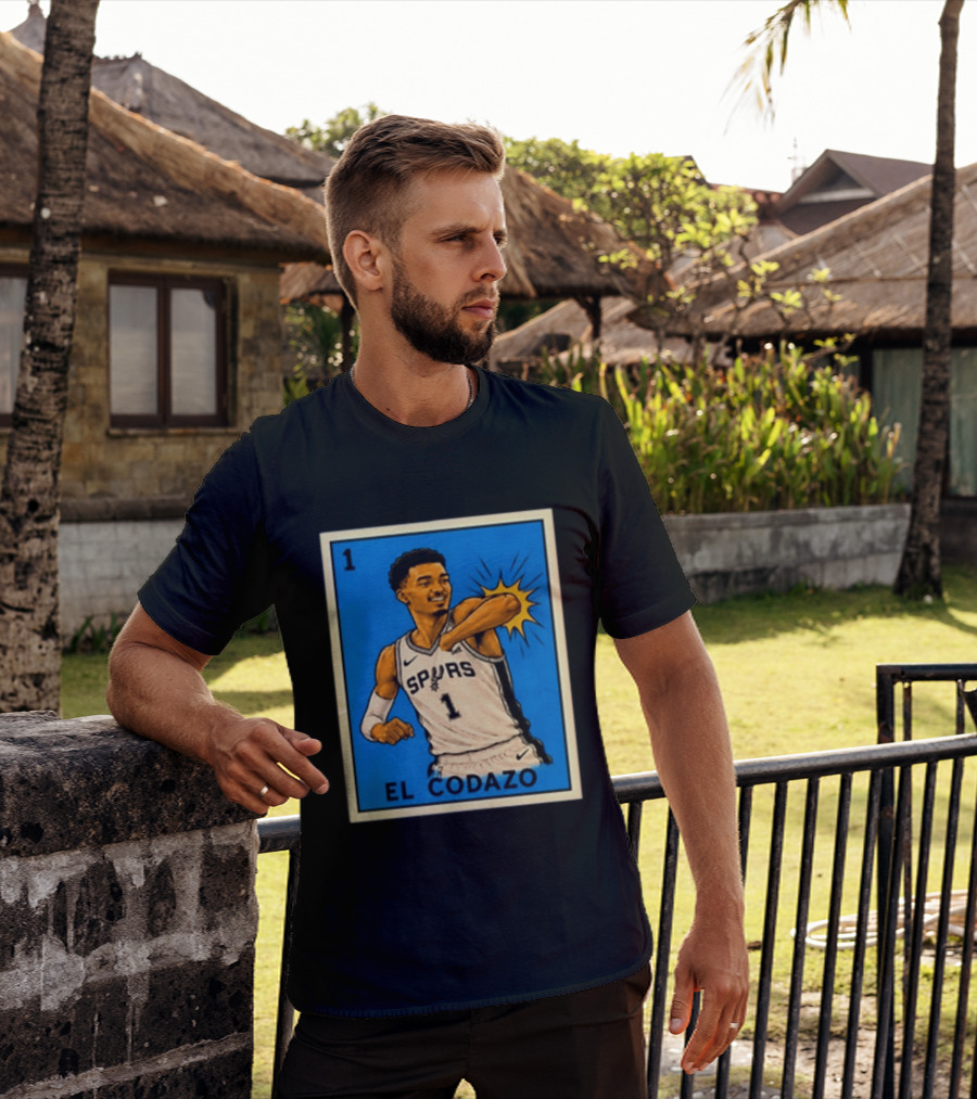 Victor Wembanyama El Codazo San Antonio Spurs NBA 2026 T-Shirt