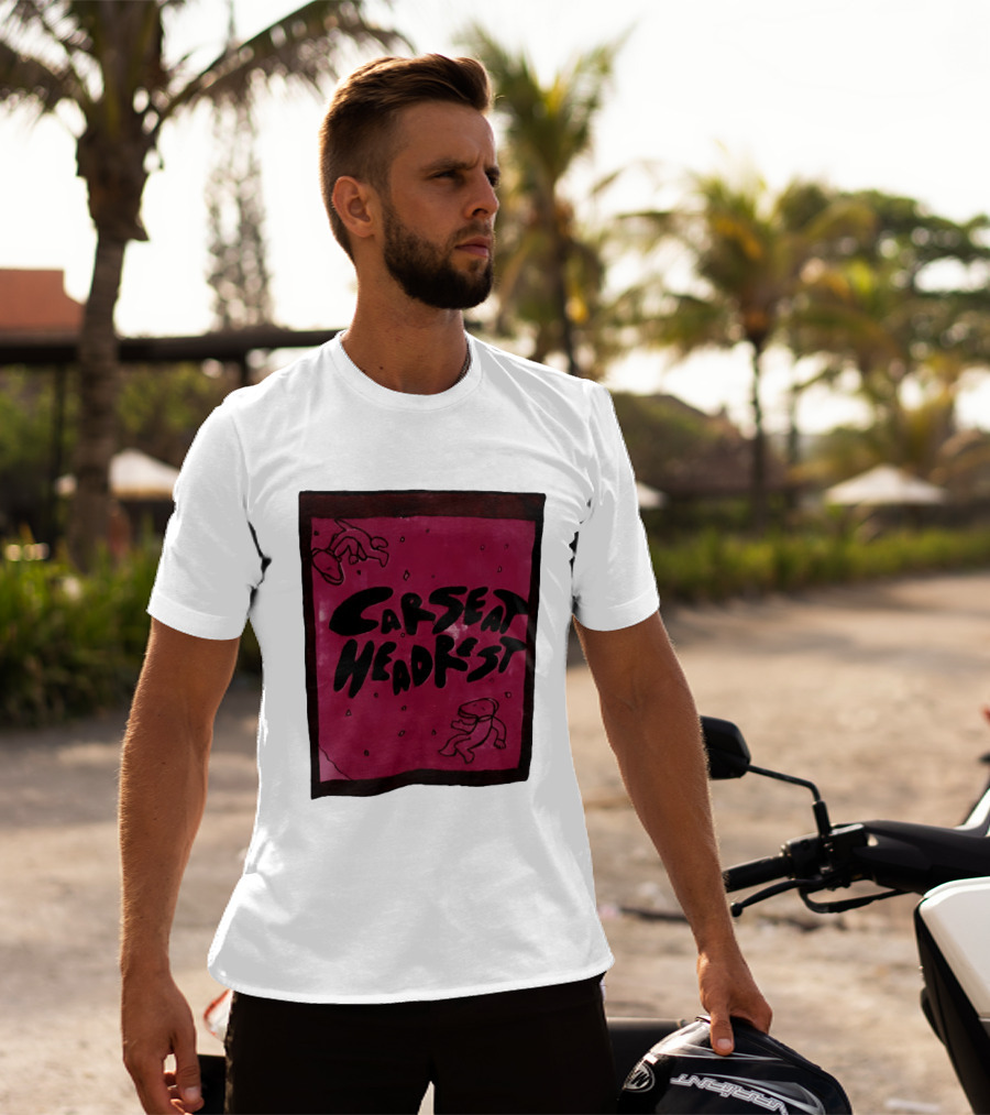 Car Seat Headrest Pink Alien T-Shirt