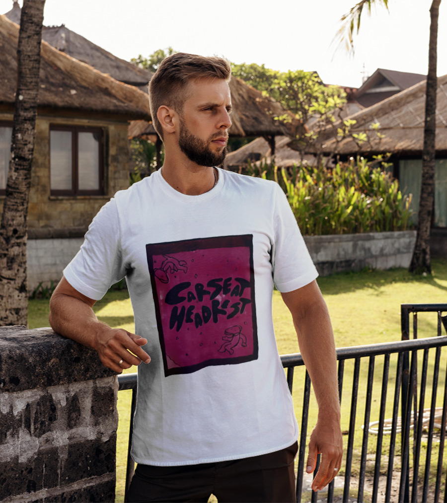Car Seat Headrest Pink Alien T-Shirt