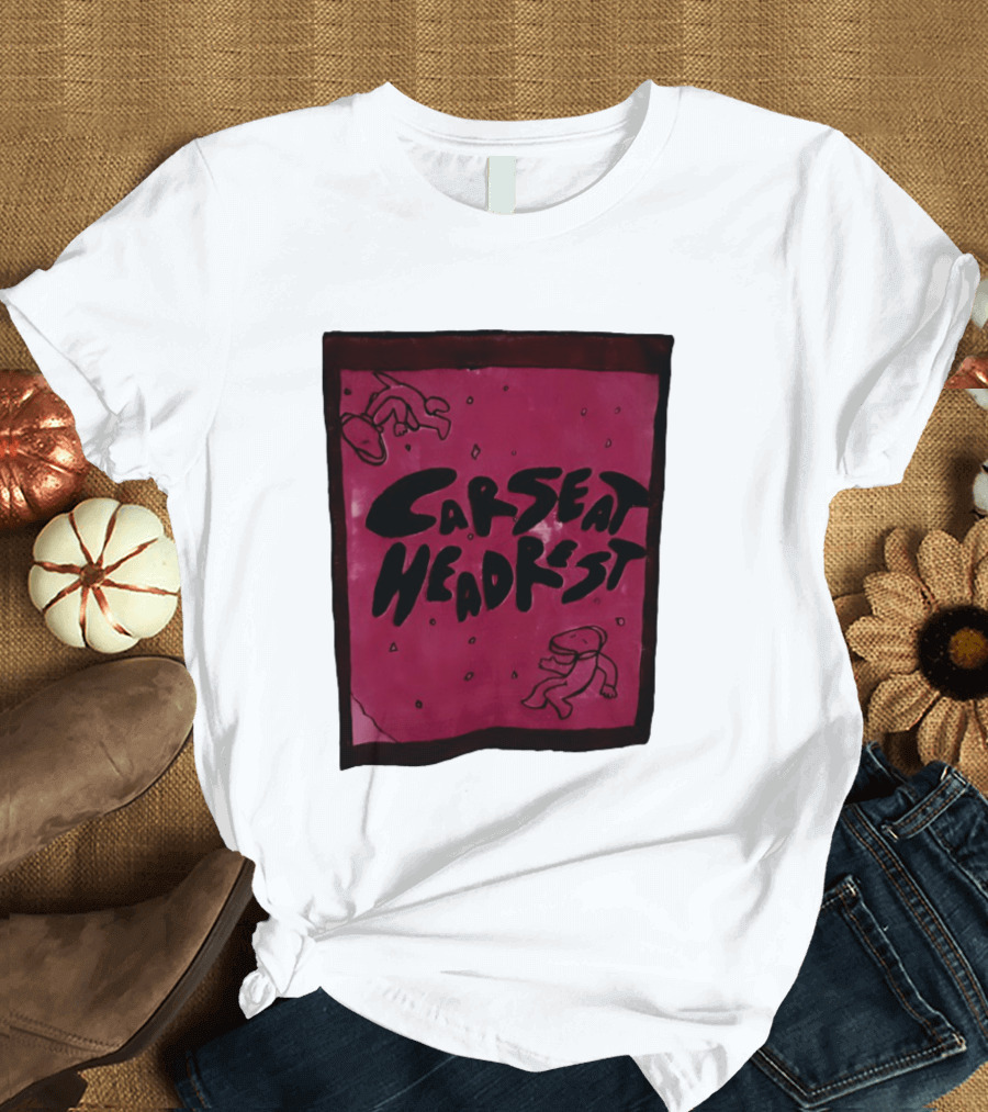 Car Seat Headrest Pink Alien T-Shirt