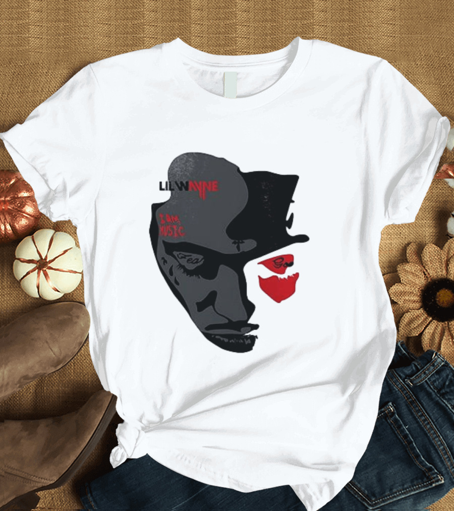 Lil Wayne I Am Music Sorry 4 The Wait Face T-Shirt