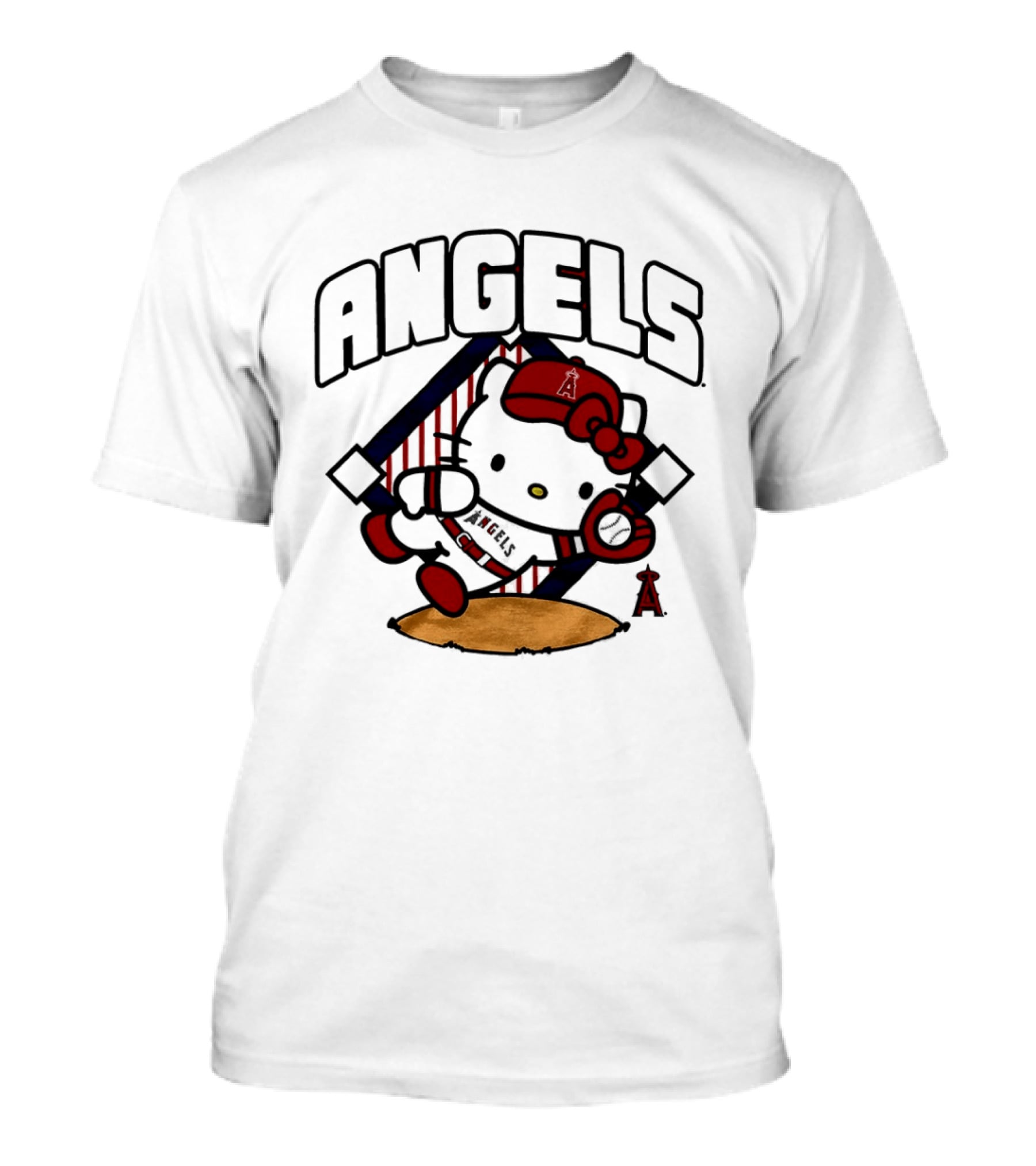 Hello Kitty Angels Baseball Los Angeles 2026 MLB T-Shirt
