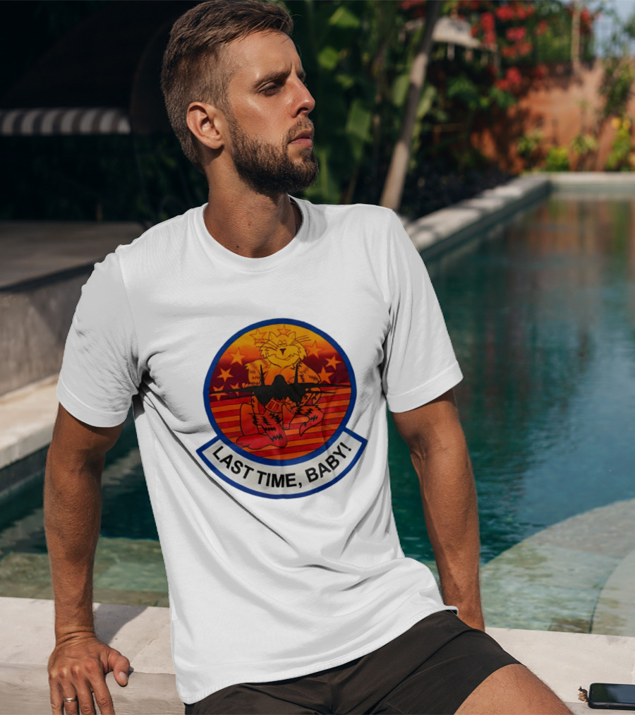 Tiger Last Time Baby Sunset Stars T-Shirt