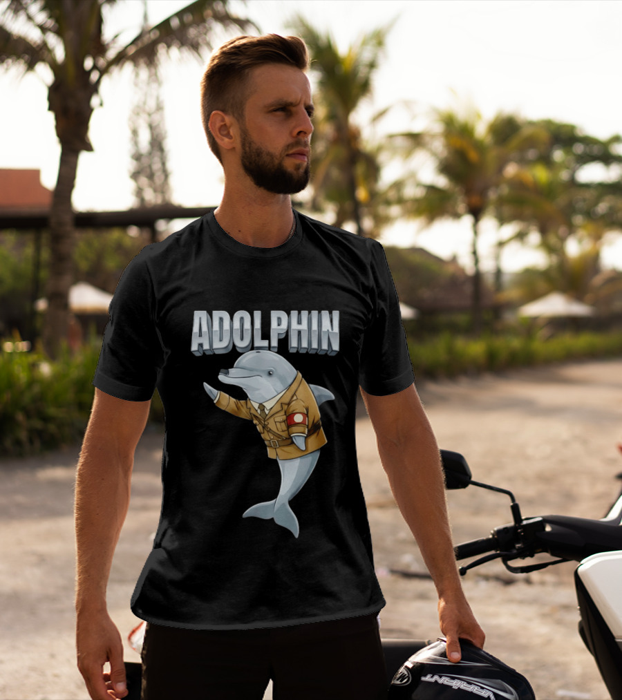 Adolphin Adolf Hitler Dolphin T-Shirt
