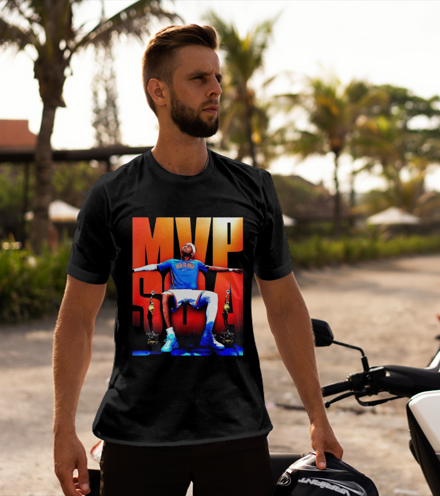 Back To Back MVP Shai Gilgeous Alexander 2026 SGA NBA T-Shirt