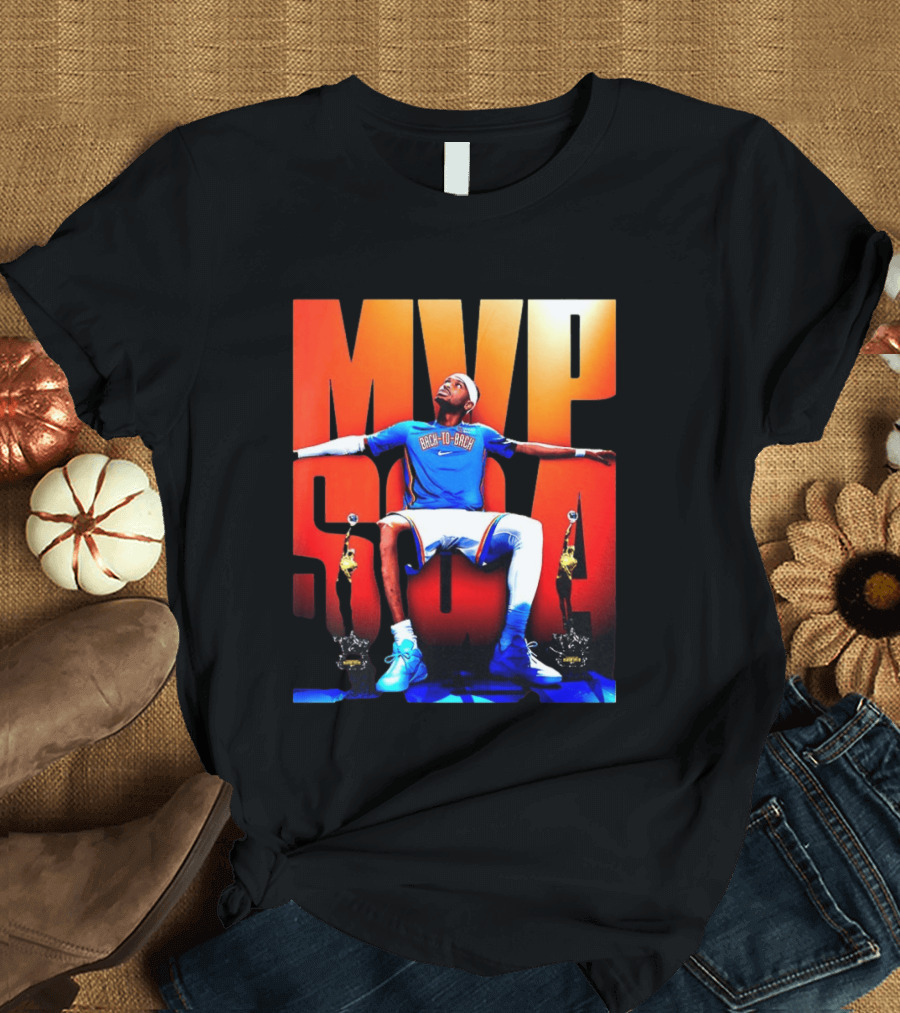 Back To Back MVP Shai Gilgeous Alexander 2026 SGA NBA T-Shirt