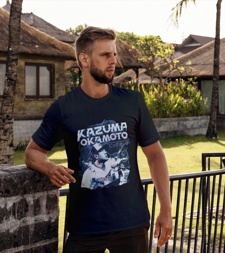 Kazuma Okamoto Fighters MLB Baseball Toronto Blue Jays 2026 T-Shirt
