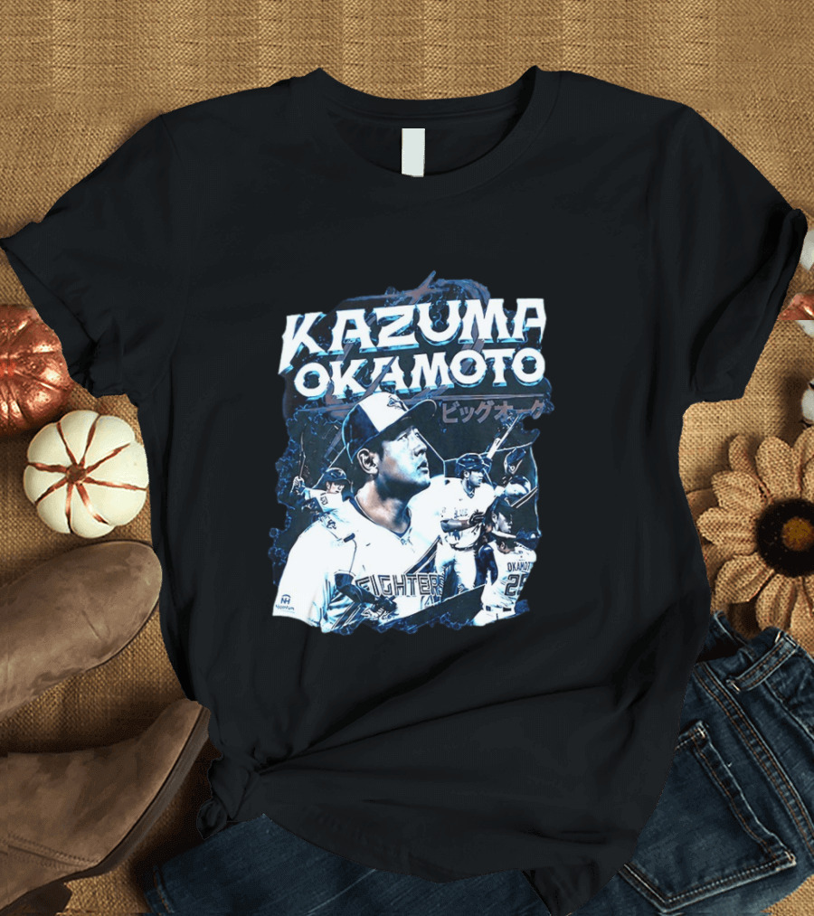 Kazuma Okamoto Fighters MLB Baseball Toronto Blue Jays 2026 T-Shirt
