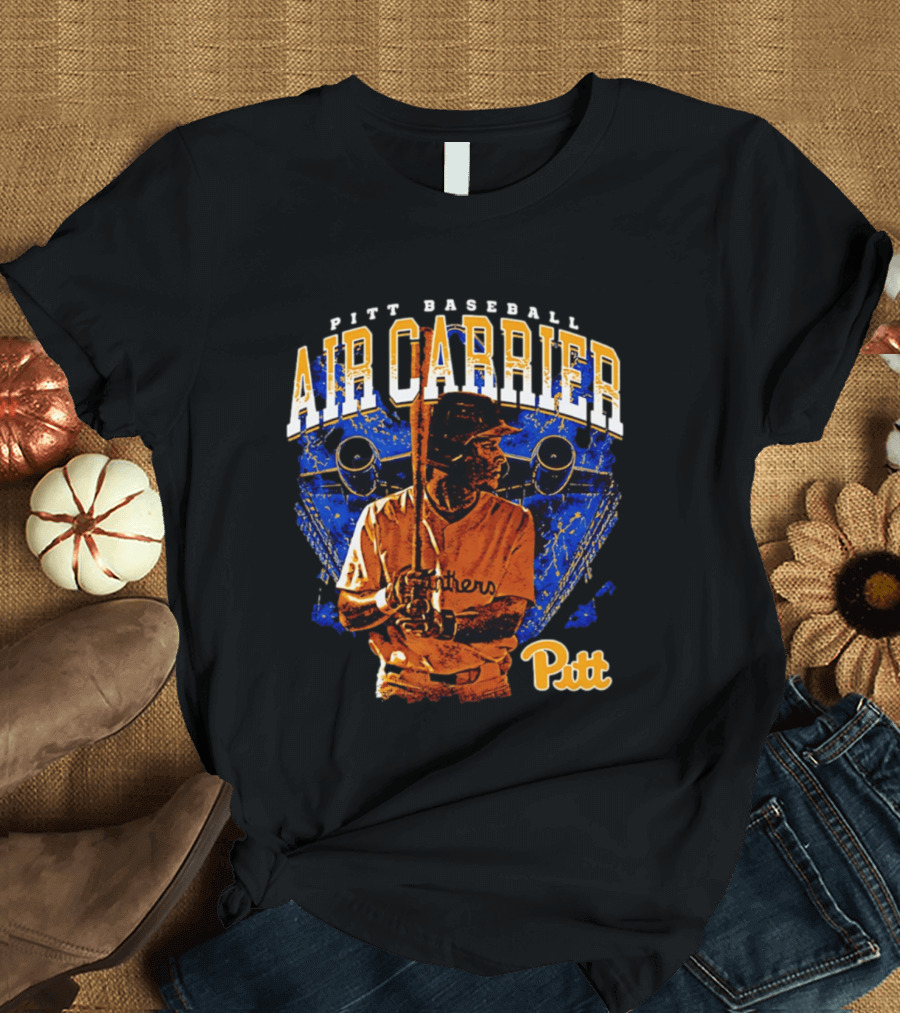 Pitt Panthers Baseball Air Carrier T-Shirt