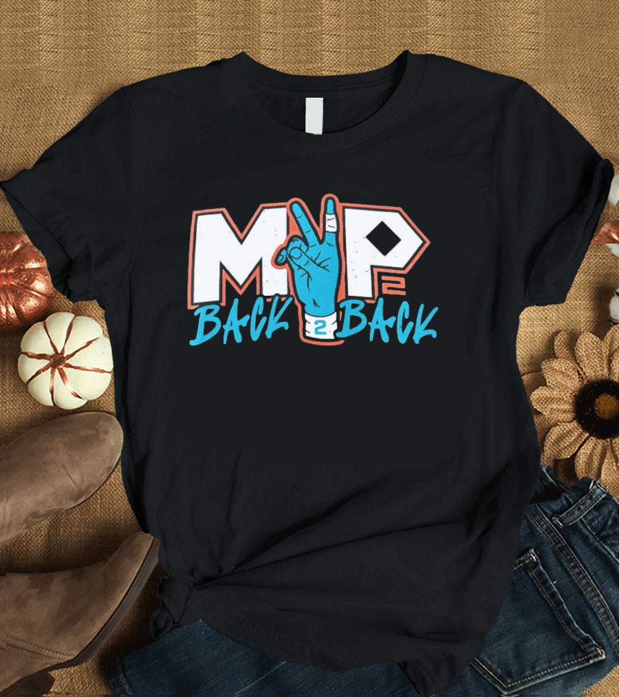 Oklahoma City Thunder MVP Back 2 Back 2026 T-Shirt